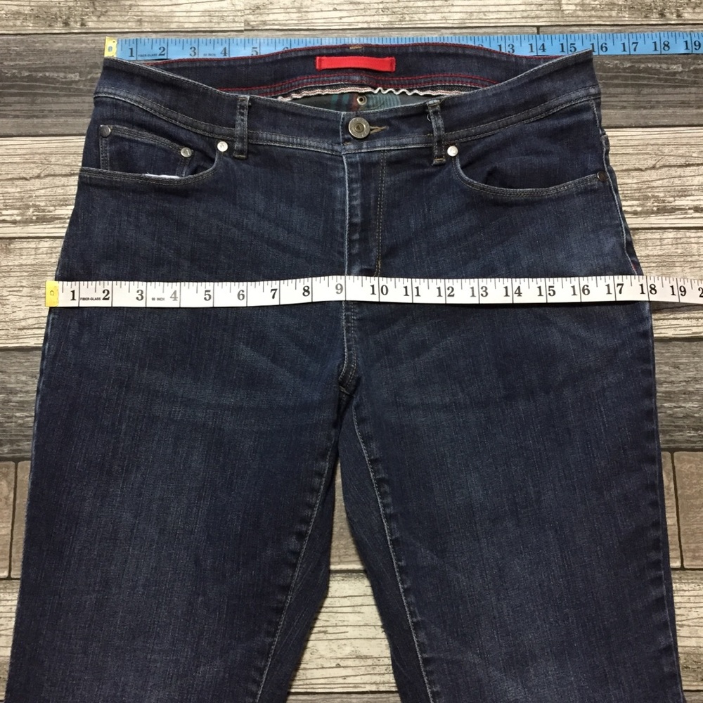 LL Bean flannel lined jeans women’s 10 Reg - Picture 3 of 8